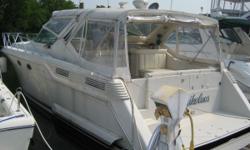If you never thought that you could afford to find yourself behind the wheel of a refined 43' boat - guess again. This boat is a trade-in to our dealership and we are looking for a world-record turnaround. This boat was repowered in 2002 with 502s.&nbsp;