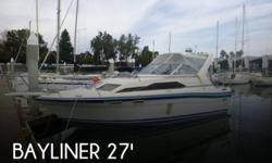 Actual Location: Pitsburg, CA
- Stock #065244 - If you are in the market for a cruiser, look no further than this 1987 Bayliner 2850 Contessa Sunbridge, just reduced to $12,000.This boat is located in Pitsburg, California and is in good condition. She is