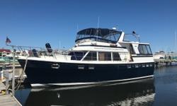 A true live aboard! This 1987 Chung Hwa 48 Sea Master has all the comforts of home with more square footage than your first apartment. Features include Cat 375 Hp, Radar, Chart Plotter, GPS, Dishwasher, Dinghy Davit and much more. Great loop boat with