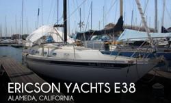 Actual Location: Alameda, CA
- Stock #081210 - Newly repowered with a brand new Westerbeke!!!This is a fantastic example of the legendary Ericson 38' designed and built by Bruce King.From our friends at BoatUS:Introduced in 1980, the Ericson 38 was