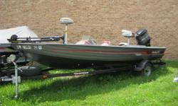 Large Casting Decks on this Deep V Fisher Bass Model Power by a Mercury 90 HP 6 Cylinder with Power Trim. Options Include a 2009 Yacht Club Trailer, MinnKota 40 Edge Trolling Motor, Swing Trailer Tongue & Spare Tire. &nbsp;&nbsp;
Disclaimer The Company