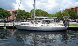 The Hylas 44' is a high quality cruising yacht with lovely lines drawn with a graceful sheer by renowned German Frers, providing exceptional performance with the ability to take you anywhere in the World. Her fine fit and finish is a result of the
