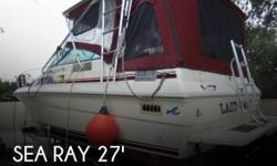 Actual Location: San Antonio, TX
- Stock #050099 - If you are in the market for a cruiser, look no further than this 1987 Sea Ray 270 Sundancer, just reduced to $14,900 (offers encouraged).This boat is located in San Antonio, Texas and is in good