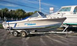 Powered by a Mercruiser 5.0 inboard/outboard engine, this Wellcraft also features a bimini, cockpit cover, Humminbird fish finder/depth finder, and a VHF/radio. - Tandem axle trailer included!
Category: Powerboats
Water Capacity: 0 gal
Type: 
Holding Tank