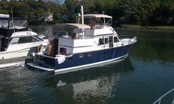This is a 48' Albin North Sea Cutter. This great yacht could be the ultimate cruising vessel. With a great looking dark blue hull this&nbsp;could turn head at your local club or cruising the coastline.&nbsp;She was a Ray Hunt designed hull, great ride and