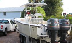 1989 Mako 251 Tournament Edition
Call owner Cory at 561-262-7786.
1989 251 Tournament edition twin 2001 Yamaha OX66 150 2 stroke-motors 150,Float-On trailer (excellent condition brand new bearings) salvaged,in water 10 hrs approx,pickled