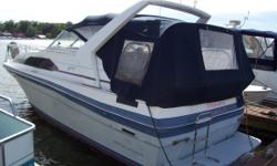 Engine replaced in 2009, Basic Decription: 1 owner, new engine under 10 hours,custom interior,sleeps 6,full camperback canvis,queen in aft with hanging locker and door,fully equiptedvhf,gps, stereo cassette, AM/FM CD adapter & speakers in cabin and radar