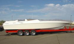 1989 Fountain Lightning 330 Must See You wont find a better deal. Summer is here deal now before it is too late. Beautiful Like New 33 Fountain Lightning Twin 509 cu.in 750 hp 1500 hp total with less than 20 hours on engines never in salt water Very fast