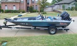 ** Great Deal** Clean and Ready to go boat
Located in Pleasanton, Texas -- 1st $2500 by Thursday Morning 6/24
Boat, Trailer, Motor, Clean Title
1990 18' Skeeter Bass Boat
Evinrude 150XP outboard
Fish finders front & rear
Lights front & Rear
Tilt & Trim