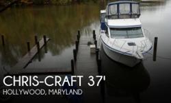 Actual Location: Hollywood, MD
- Stock #093516 - If you are in the market for a motor yacht, look no further than this 1990 Chris-Craft 372 Catalina, just reduced to $39,900 (offers encouraged).This vessel is located in Hollywood, Maryland and is in great