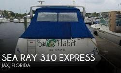 Actual Location: Jacksonville, FL
- Stock #095982 - If you are in the market for a cruiser, look no further than this 1990 Sea Ray 310 express, just reduced to $24,999.This vessel is located in Jacksonville, Florida and is in great condition. She is also