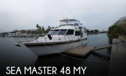 Actual Location: Hernando Beach, FL
- Stock #100531 - If you are in the market for a motor yacht, look no further than this 1990 Sea Master 48 MY, just reduced to $109,500.This vessel is located in Hernando Beach, Florida and is in great condition. She is