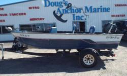 1990 Sylvan 16' Tiller, 1990 Mercury 40HP, Auto Pilot Trolling Motor, Battery Charger, 3 Seats, Stereo, 4 Rod Holders, Side Storage, Side Live/Bait Well, Front Storage, 1995 Yacht Club Trailer W/ Spare Tire. - 1990 SYLVAN 16' TILLER
Nominal Length: 16'