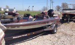 A ONE OWNER, GARAGE KEPT RANGER! 1991 RANGER 362V 1994 MERCURY 175 WITH STAINLESS PROP 1991 RANGER TRAIL TRAILER WITH SPARE & TRANSOM SAVER JACKPLATE DUAL CONSOLE DELUXE RANGER COVER TROLLING MOTOR 2 DEPTH FINDERS
Engine(s):
Fuel Type: Gas
Engine Type: