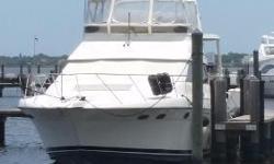 Seller will consider small trailer able boat in trade.... Large comfortable Salon .. Guest sleep forward in two separate staterooms and owners cabin is Aft. Full electronics package with a tender davit.&nbsp;The engine room is Huge with easy access to the