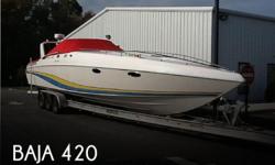 Actual Location: Old Lyme, CT
- Stock #039799 - If you are in the market for a high performance, look no further than this 1992 Baja 420, just reduced to $49,000 (offers encouraged).This vessel is located in Old Lyme, Connecticut and is in great