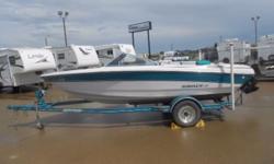 Looking for a great starter boat under ten grand? The previously enjoyed 1992 Rinker 181BR has just arrived, and is ready for you to take it on the water! This bowrider is in great shape. The previous owner must have taken good care of it, because it's