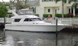 $20,000 PRICE REDUCTION - Owner Says Sell!1992 50' Sea Ray Sedan Bridge -- Excellent Condition!!*****Very Well Kept, UPGRADED 735HP Diesel Engines, Fresh Bottom Paint + New Interior & Exterior Carpets*****Easy to See, Call to Arrange a Showing Today!!Key