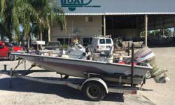 Cajun 1650 FishMaster This Boat has had the floor and stringers recently replaced so it will be good and strong for a long time. This boat has everything you need to get on the water. Call Eric (504) 296-6655
Engine(s):
Fuel Type: Gas
Engine Type: Other