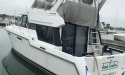 Clean well equipped 37' Carver Voyager bridge boat. Spacious salon and lots of seating on the bridge. Nice updates. Trades considered.
Engine(s):
Fuel Type: Gas
Engine Type: Inboard
Quantity: 2