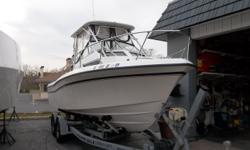 This 1994 Grady White 24 Explorer is powered by a 225 Mercury fuel injected engine. Very low hours on this engine. Features include: Grady drive, swim platform, trim tabs, never bottom painted, hardtop, porta pot, coaming pads, live well, GPS, depth