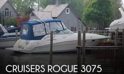 Actual Location: New Baltimore, MI
- Stock #096189 - If you are in the market for a cruiser, look no further than this 1994 Cruisers Rogue 3075, priced right at $27,800 (offers encouraged).This vessel is located in New Baltimore, Michigan and is in great
