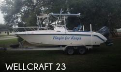 Actual Location: Lake Placid, FL
- Stock #099412 - Powered by a 2004, 300HP Yamaha engine!This 1994 Wellcraft 238 CC with a 2004 Yamaha 300 is the perfect offshore fishing boat, power speed and the hull to get you offshore there just isn't a better match.