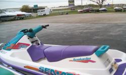 1995 Sea Doo GTS
good entry ski.&nbsp; This 1995 Sea Doo GTS is in good overall condition.&nbsp; Runs good.&nbsp;
Category: Personal Watercraft
Water Capacity: 0 gal
Type: 
Holding Tank Details: 
Manufacturer: Sea Doo
Holding Tank Size: 
Model: Gts
