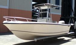 *Brokerage Listing:
This Mako 201CC offers a big-boat ride and performance, thanks to the legendary MAKO hull design!! It is also an offshore fisher that runs shallow enough to prowl the bays!! She has an uncluttered layout that is loaded with all the