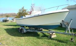 1995 Maycraft 23 CC
Call Boat Owner Shawn 410-952-1938. Basic Decription: 1995 23ft maycraft with 2001 Yamaha 150hp ox66 fuel injected saltwater series motor and SS prop .Trailer. Boat is in good shape has SS bow rail and grab rail on console .