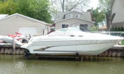 (HOIST KEPT) FEATURING TWIN GAS I/O'S THIS 1998 SEA RAY 270 SUNDANCER OFFERS A RARE PACKAGE -- PLEASE SEE FULL SPECS FOR COMPLETE LISTING DETAILS. LOW INTEREST EXTENDED TERM FINANCING AVAILABLE -- CALL OR EMAIL OUR SALES OFFICE FOR DETAILS. Freshwater use