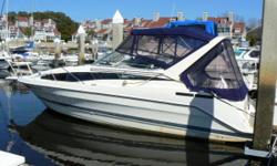 PRICE REDUCED YET AGAIN!! Well Maintained Single-Engine Express Cruiser, well equipped and ready for fun! New Engine in 2006, New Gimbal in 2010, New Batteries, New Windlass, very nice Canvas Package and more! This boat represents a true value!
PRICE