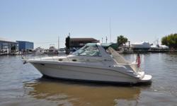 PRICE REDUCED -- MAKE AN OFFER! ***Inside winter storage paid thru April 2011.
BOAT-HOUSE KEPT AND NICELY EQUIPPED THIS 1996 SEA-RAY 330 SUNDANCER OFFERS AN EXCELLENT PLATFORM FOR OVERNIGHTING AND OR EXTENDED CRUISING -- SEE FULL SPECS FOR COMPLETE