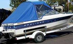Mel's Marine Service is pleased to offer this 1995 Bayliner 1950 Capri:
Mercruiser 3.0L
Fisherman's top w/ side curtains & backdrop
Bow Cover
Custom built kicker bracket
Single axle trailer
&nbsp;
Nominal Length: 19'
Engine(s):
Fuel Type: Other
Engine