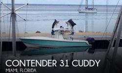 Actual Location: Miami, FL
- Stock #108475 - If you are in the market for a fishing, look no further than this 1995 Contender 31 Cuddy, priced right at $90,000 (offers encouraged).This boat is located in Miami, Florida and is in great condition. She is