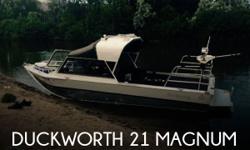 Actual Location: Wenatchee, WA
- Stock #081523 - If you are in the market for a runabout boat, look no further than this 1995 Duckworth 21 Magnum, just reduced to $36,400.This boat is located in Wenatchee, Washington and is in great condition. She is also