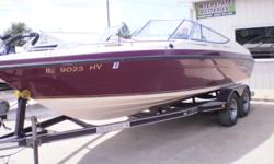 1995 Ebbtide 2100 Mystique on a Tennesse tandem trailer power by a 5.7 Mercruiser. The boat is in good shape and is water ready
Beam: 8 ft. 6 in.