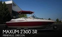Actual Location: Prineville, OR
- Stock #083596 - If you are in the market for a bowrider, look no further than this 1995 Maxum 2300 SR, just reduced to $18,000 (offers encouraged).This boat is located in Prineville, Oregon and is in great condition. She