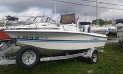 I have a 1994 18' rinker with a 115 yamaha 2 stroke 115hp on the back and a great trailer. It has a soft spot on the floor under the captains seat. But motor runs great and seats have been redone. Call me to see it in person
Beam: 7 ft. 5 in.