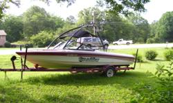 Fully loaded Malibu Response LX, Engine always fully serviced, one owner,fresh water only. This is an awesome slalom and barefoot boat. Has one of the BEST BAREFOOT WAKES available, but with use of the add on wedge and fat sacks, creates incredible wake