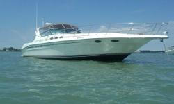 EXCEPTIONALLY WELL CARED FOR AND BAR NONE ONE OF THE CLEANEST ON THE MARKET THIS 1996 SEA RAY 400 EXPRESS CRUISER OFFERS AN EXCELLENT OPPORTUNITY -- PLEASE SEE FULL SPECS FOR COMPLETE LISTING DETAILS. &nbsp;LOW INTEREST EXTENDED TERM FINANCING AVAILABLE