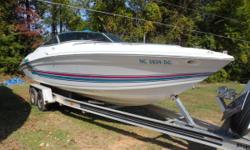 Excellent condition Formula Cuddy with 7.4 Big Block, go fast with Captain's Choice Thru-Hull Exhaust. Hull and interior in great condition, bimini and cockpit cover plus winter cover. Nice tandem axle trailer.&nbsp;
call Glenn, 980-295-2628
Nominal