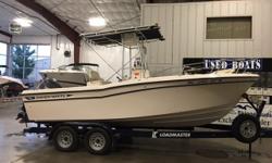 Great all-around fishing boat good for any body of water. Very easy to trailer. Trades considered. CANVAS CUSTOM T-TOP ELECTRICAL BATTERY ELECTRONICS COMPASS FISHING LIVE WELL ROD HOLDERS ROD STORAGE MECHANICAL CENTER CONTROLS HOUR METER STOCK# B15323