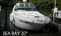 Actual Location: Naples, FL
- Stock #003245 - JUST REDUCED ONLY 115 HOURS ON ENGINESThe 370 Sundancer is a luxurious, versatile, long-range cruiser that's been a Sea Ray best seller for years, and she'll be around for years to come.She doesn't just sleep