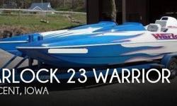 Actual Location: Crescent, IA
- Stock #078027 - If you are in the market for a high performance, look no further than this 1996 Warlock 23 Warrior, just reduced to $36,950 (offers encouraged).This boat is located in Crescent, Iowa and is in great