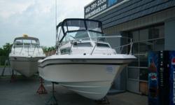 This 1997 Grady White 22 Seafarer is powered by a 200hp Johnson with 170 original hours on it. Features include: GPS, fish finder, dual batteries, trim tabs, compass, salt water wash down, fresh water shower, swim platform, windshield wiper, porta pot,