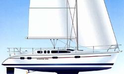 AccommodationsThis HUnter 376 has two private cabins and one head with a large main salon and spacious galley with full head and shower.Teak & holly sole with a convertible dinette and sofa. Navigation station and head with separate shower. Private berths