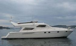 Entering through the sliding aft doors you will see the craftsmanship that has gone into creating this yacht. Walking forward you will pass through the salon with seating on either side and an entertainment center to port. The well-appointed galley is