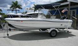 1997 Angler 180 cc with a 2006 Mercury 115 optimax 1997 Angler 180 cc with a 2006 Mercury 115 optimax. The Angler 180F is a center console layout with a deep-V hull that delivers a smooth and dry ride. Equally at home in fresh or salt water, the 180F