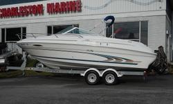 FRESHLY DETAILED AND READY TO GO TO THE WATER. THIS BOAT IS EQUIPPED WITH A 5.7L MERCRUISER ENGINE *210HP*, FULL ENCLOSURE, MOORING COVER. cOME CHECK THIS BOAT OUT TODAY!
Beam: 8 ft. 6 in.
Hull color: WHITE
Stock number: 1709H697